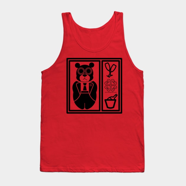 GEEK BEAR: GENTLEMAN Tank Top by cholesterolmind